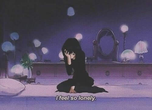 broken heart sad anime girl